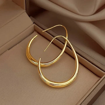 Lustrous Arc Earrings
